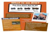 What is an ATV? · 2017-11-06 · Attention ATV Riders in NORTH CAROLINA Ride Right! The new North Carolina ATV safety law (SB 189) was passed for your safety. To ride right, be at
