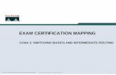 EXAM CERTIFICATION MAPPING · ICND (640-811) Module 7. Spanning-Tree Protocol X X Module 6. Switch Configuration X X Module 2. Single-Area OSPF X X Module 1. Introduction to Classless