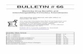 BULLETIN # 66 - Manitoba · Bulletin #66 Effective: November 24, 2011 Initial application information should include information on disease activity such as the number of tender joins,