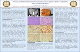 Primary undifferentiated pleomorphic sarcoma of spleen - a rare … · 2017-02-04 · Primary undifferentiated pleomorphic sarcoma of spleen - a rare localization and review of literature