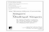 The Western Illinois University Singers Concert - Iowa City.pdf · colorful solos in the central part are perhaps the most balanced and charming lines ... and the beautiful text of