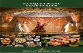 Veg banquet Booklet September 2018Spicy Rasgulla ki Chaat Mutter Pateliwala With Bakery Kulcha Chinese Tawa Chaat Dabeli Moongfali aur Kache Kele ki Tikki. ... Subzi Meloni Achari