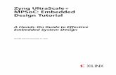 Zynq UltraScale+ MPSoC: Embedded Design Tutorial (UG1209) · understand how to integrate and load Boot loaders. Send Feedback. Zynq UltraScale+ MPSoC: Embedded Design Tutorial 6 ...