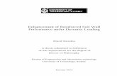 Enhancement of Reinforced Soil Wall Performance under Dynamic … · 2015-12-10 · Enhancement of Reinforced Soil Wall Performance under Dynamic Loading Binod Shrestha A thesis submitted