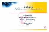 Voltaire - IBM Voltaire High Performance InfiniBand Solutions Enabling High Performance Grid Computing