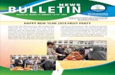 BULLETIN · 2019-01-29 · Bahauddin Zakariya University, Multan, Gift University Gujranwala, Govt. College University, Faisalabad, Institute of Southern Punjab, Multan, The Islamia