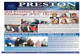 Preston Newsletter Apr - June, 2015 - Preston Universitypreston.edu.pk/pdf/Preston-Newsletter-Apr-June-2015.pdf · University Bahawalpur, University of Agriculture Faisalabad, Kinnaird