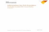 Information for PLD Providers - Education Servicesservices.education.govt.nz/assets/Uploads/Centrally-Funded-PLD-Travel... · The PLD redesign aims to strengthen local expertise.