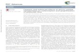 Catalytic and enhanced effects of silicon carbide ...yicaige.com/upload/news/1415708767.pdfCatalytic and enhanced eﬀects of silicon carbide nanoparticles on carbonization and graphitization