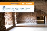 Repair and Strengthening Systems for Historical Masonry ... and strengthening... · Repeair and Strengthening 3 Systems for Historical Structures Master Builders Solutions The Master