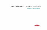 User Guide - MobIndi.Commobindi.com/wp-content/uploads/2018/11/Huawei-Mate-20-Pro-manual.pdf · Data Backup Using HiSuite 89 Data Backup to a USB Storage Device 89 Reset Your Phone