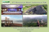 PT Resource Alam Indonesia Tbk (IDX: KKGI) · PT Resource Alam Indonesia Tbk (IDX: KKGI) was a holding company and subsidiaries in coal mining and power plant, which operated in several