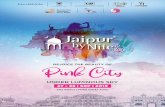 Pink CityJawahar Kala Kendra, JLN Marg, Jaipur | 21-28 September 2019 TOURISTS PLACES TO SEE IN JAIPUR City Palace Jaigarh Fort Hawa Mahal Jal Mahal Amer Fort Albert Hall Birla Temple