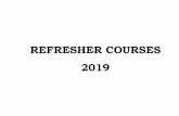REFRESHER COURSES 2019 - utalii.ac.ke REFRESHER_COURSES_BOOKLET.pdf · Kenya Utalii College recognizes the challenges and opportunities that manifest in the Kenyan Hotel and Tourism