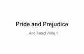 Pride and Prejudice - Bainbridge High School · 2014-09-19 · Jane Austen (1775-1817) • Her family was well-connected but not wealthy. (Her own social status, being relatively