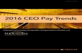 2016 CEO Pay Trends - Meridian Compensation Partners, LLC2016 CEO Pay Trends An Equilar Publication Featured Commentary by Meridian Compensation Partners, LLC. CEO Pay Trends 2016