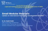 Small Modular Reactors · 2019-07-22 · Small Modular Reactors Update on International Technology Development Activities ... A nuclear option to meet the need for flexible power