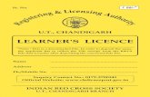 LEARNER'S LICENCE - Chandigarhchdtransport.gov.in/Forms/FilesDL/LearnersLicense.pdfLEARNER’S LICENCE PROCEDURE DISCLAIMER All instructions mentioned in this ﬁle, including the