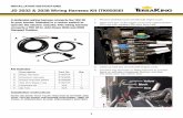INSTALLATION INSTRUCTIONS JD 2032 & 2038 Wiring …...connects a TKV 20 to John Deere 2032 and 2038 Compact Tractors. 1. Remove pedestal cover and left side engine cover. 2. Open fuse