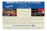 ABRHS Chorus & Vocal Dept · MADRIGAL SINGERS: Mixed-voices in grades 9-12, by audition in late May. Our smallest chamber vocal ensemble that sings advanced, unaccompanied repertoire.