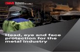 Head, eye and face protection for the metal industrymultimedia.3m.com/mws/media/1367336O/metal-industry-head... · 2018-01-17 · 5 Metal Industry Safety Product Catalogue Eye injuries