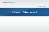 User Manual...To turn off the Samsung Gear 360, press and hold the Power key. • The Samsung Gear 360 turns off if the device is not used for a specified period. By using the Auto