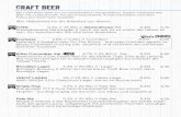 Craft beer - Amazon Web Services · 2018-11-05 · Craft beer Bei Craft Beer geht es um handwerklich hergestelltes, kreativ eingebrautes Bier mit Leidenschaft, Kompromisslosigkeit,