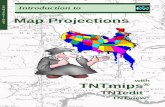 Introduction to Map Projections · for some digital cartographic data. The UTM sys-tem divides the world into uniform zones with a width of 6 degrees of longitude. The zones are numbered