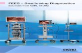 FEES – Swallowing Diagnostics - KARL STORZ · other endoscopic examinations in ENT. Together with the IMAGE1 S camera platform, the video tower offers innovative visualization tools