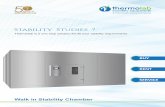 Stability Studies - Thermolab Scientific...This FDA approved facility, accredited by NABL is ISO 9001:2015 and GLP cerﬁed. Installaon, calibraon, validaon, repairs, modiﬁcaon and