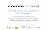 Enabling digital technologies to sustain construction growth and …convr2019.com/CONVR2019_ProgV1.pdf · Amna Salman Pedagogical transformation in building structures’ classroom: