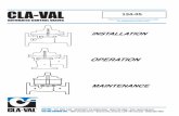 134-05 - Cla-Val Products and Services · INSTALLATION AND MAINTENANCE INSTRUCTIONS 3-WAY SOLENOID VALVES, NORMALLY OPEN NORMALLY CLOSED AND UNIVERSAL CONSTRUCTION IMPORTANT: For