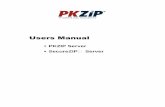 PKZIP 6.0 Command Line User's Manual · Welcome to PKZIP/SecureZIP Server. PKZIP Server and SecureZIP Server provide a command-line interface to PKZIP and SecureZIP that enables you