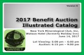 2017 Benefit Auction Illustrated Catalog - Official Benefit... · 2017-06-10 · 2017 Benefit Auction Illustrated Catalog ... Pearl & Crystal Bead Necklace . Lot #39 Diamant Extra