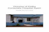 Diocese of Embu Consolata Hospital Kyeni199.34.229.100/uploads/4/9/3/4/49341121/consolata... · Kenya Cooperative Agreement No. AID-623-LA-10-0003. ... government of Kenya and the