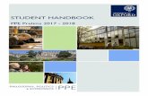 PPE Handbook 1998-9 [PPE1509 · As Chair of the PPE Committee, I'm pleased to be able to welcome you to PPE at Oxford. PPE is a strong and engaging multidisciplinary degree programme