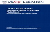 LITANI RIVER BASIN MANAGEMENT SUPPORT PROGRAM · 2014-05-02 · This dam was built in the early 1960s, and is the largest dam in Lebanon. Eng. Ibrahim Abd El-Al published a detailed