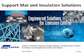 Support Mat and Insulation Solutionsecmaindia.in/Uploads/image/35imguf_MrAlwinA,B.(Unifrax).pdf · Different Insulation requirements in different sections Large Diameter Substrates