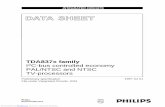D A T A SH EETdatasheet.elcodis.com/pdf2/93/79/937903/tda8373.pdf · D A T A SH EET Preliminary speciÞcation File under Integrated Circuits, IC02 1997 Jul 01 INTEGRATED CIRCUITS