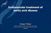 Endovascular treatment of aortic arch disease · Conclusions This technique is an alternative to the traditional treatment of the aortic arch disease. Further accumulation of experience