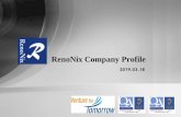 RenoNix Company Profile Company Profile 2019 R1... · 2019-03-18 · tcp9400 /9600 series dns spin-scrubber system ... all motor & motor driver amat endura all new magnet pedestal