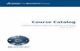 Course Catalog...Composites Modeler for Abaqus/CAE (CMA) Course Code SIM-en-CMA-A-V30R2017 Available Release 2017 Duration 16 hours Course Material English Level Advanced Audience