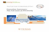 Executive Summary: The Full Cost of ElectricityThe Full Cost of Electricity (FCe-) Executive Summary: The Full Cost of Electricity, April 2018 | 3 TABLE 1 Each white paper in the series