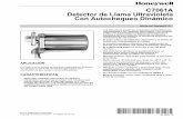 C7061A Detector de Llama Ultravioleta Con Autochequeo Dinámico · 2019-12-06 · DETECTOR DE LLAMA ULTRAVIOLETA CON AUTOCHEQUEO DINÁMICO 3 XX-XXXX—X Fig. 1. Dimensiones del C7061A