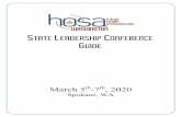 STATE LEADERSHIP CONFERENCE GUIDE · 2019-12-15 · cancelled exceeding 10% of registered room nights for the chapter. This surcharge must be paid prior to ILC registration or ILC