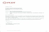 J'~PLDT · We submit herewith a copy of our letter to the Securities and Exchange Commission (SEC) regarding the posting of the Company's Annual Corporate Governance Report (ACGR)
