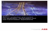ABB North America protection and control For generation, … · 2018-05-09 · ABB has the largest installed base of protection and control de- ... increasing reliability with fewer