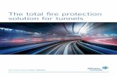 The total fire protection solution for tunnels · Expert fire protection for tunnels Johnson Controls provides a complete fire protection solution to safeguard the infrastructure