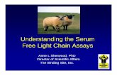 Understanding the Serum Free Light Chain Assays · 2012-07-30 · • Important to use testing to monitor disease and guide therapy. Free Light Chain ReviewFree Light Chain Review