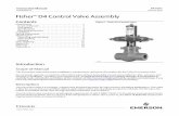 Fisher D4 Control Valve Assembly · Figure 1. Fisher D4 Control Valve W8531 Introduction Scope of Manual This instruction manual provides installation, maintenance, and parts information